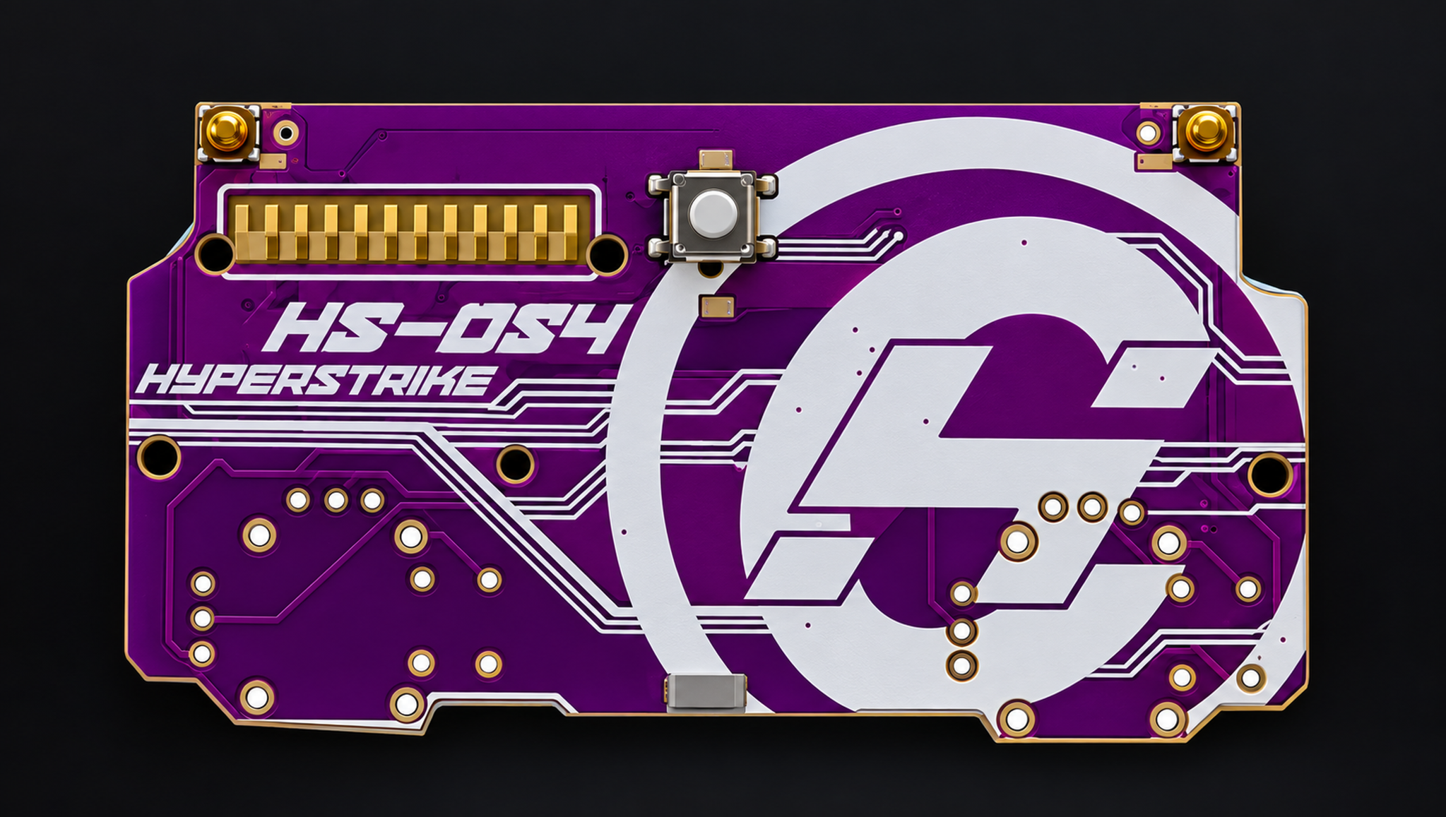 Legacy Hyperstrike HS-DS4 PCB — supplied artwork for Helium Strike